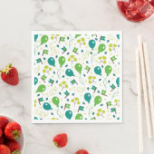 Schattigee Saint Patrick's Day Green Balloons Flag Servetten (Insitu)