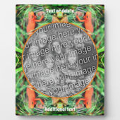 Schattigee Salamander gepersonaliseerde Creëer Uw  Fotoplaat (Voorkant)