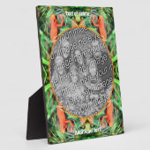 Schattigee Salamander gepersonaliseerde Creëer Uw  Fotoplaat (Zijkant)