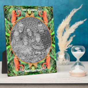 Schattigee Salamander gepersonaliseerde Creëer Uw  Fotoplaat