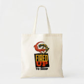 Schattigee salamanders ontslagen om dierlijke Cart Tote Bag (Voorkant)