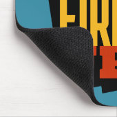 Schattigee salamanders ontstoken! Motivatie Cartoo Muismat (Hoek)