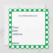 Schattigee sandwich picknick kaart (Achterkant)