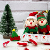 Schattigee Santa Christmas Envelope Sticker