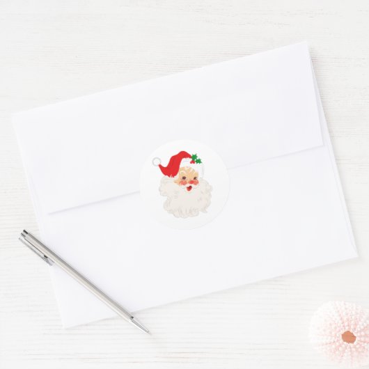Schattigee Santa Christmas Envelope Sticker (Envelop)