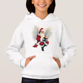Schattigee Santa Claus Angel Kinder Hoodie T-shirt