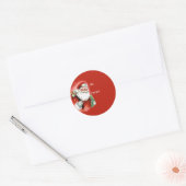 Schattigee Santa Claus Gift Label Stickers (Envelop)
