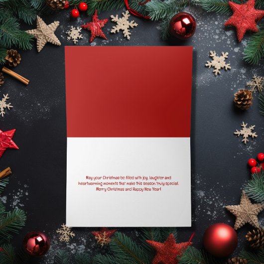 Schattigee Santa Dog en Cat Merry en Bright Christ Feestdagen Kaart