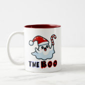 Schattigee Santa Ghost De Boo mok (Links)
