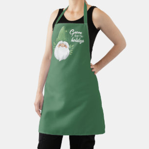 Schattigee Santa Gnome voor de Feestdagen Schort