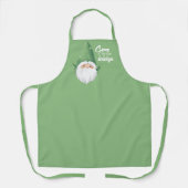 Schattigee Santa Gnome voor de Feestdagen Schort (Voorkant)