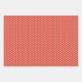 Schattigee Santa groene kleurrijke kerstscène vari Inpakpapier Vel (Voorkant 3)