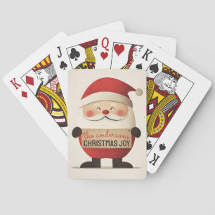 Schattigee Santa Holding  Banner Pokerkaarten