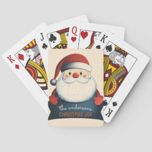 Schattigee Santa Holding  Banner Pokerkaarten