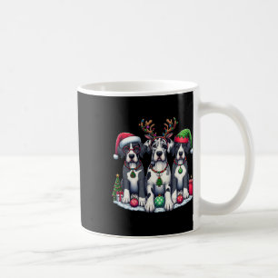 Schattigee Santa Reindeer Elf Grote Deen Kerstvrou Koffiemok