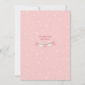 Schattigee Santa's Helper Little Girl Kerstfoto Feestdagenkaart (Achterkant)