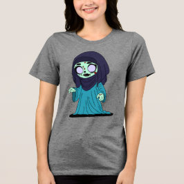 Schattigee Saoedische zombie Tri-Blend Shirt