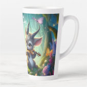 Schattigee Saolas spelen altviool in een magisch b Latte Mok (Rechts)