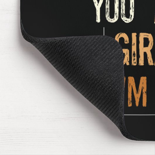 Schattigee Sarcastische Giraffe Dierenvriend je in Muismat (Hoek)