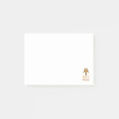 Schattigee Sarcastische Giraffe Dierenvriend je in Post-it® Notes (Voorkant)