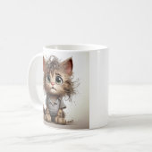 Schattigee Sassy Kitten Koffiemok (Voorkant links)