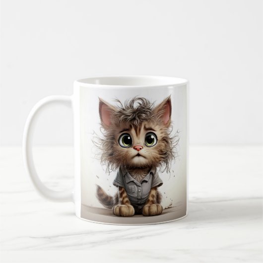 Schattigee Sassy Kitten Koffiemok (Links)