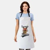 Schattigee Savannah Mama Flower Graphic Kitten Kat Schort (Gedragen)