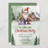 Schattigee Scandinavische kerstgnoom winter Kaart (Voorkant / Achterkant)