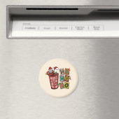 Schattigee Scandinavische Sinterklaas Gnome - Kers Magneet (Insitu (Vaatwasser))