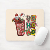 Schattigee Scandinavische Sinterklaas Gnome - Kers Muismat (Met muis)