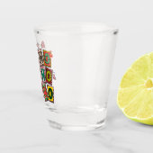 Schattigee Scandinavische Sinterklaas Gnome - Kers Shot Glas (Rechts)