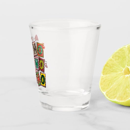 Schattigee Scandinavische Sinterklaas Gnome - Kers Shot Glas (Rechts)