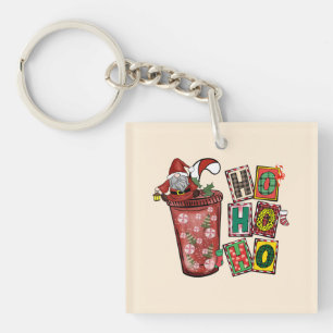Schattigee Scandinavische Sinterklaas Gnome - Kers Sleutelhanger