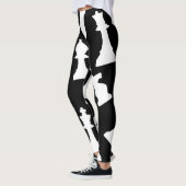 Schattigee schaakstukken leggings (Links)
