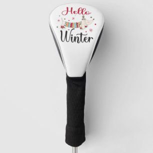 Schattigee schaatshond golfheadcover