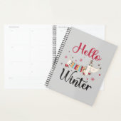 Schattigee schaatshond planner (Display)