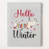 Schattigee schaatshond planner (Achterkant)