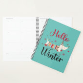 Schattigee schaatshond planner (Display)
