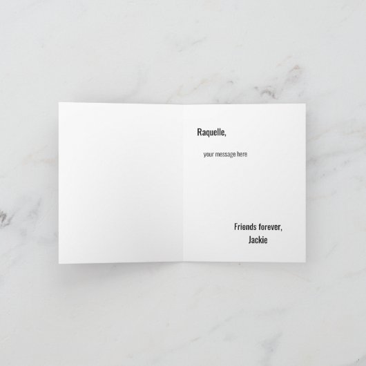 Schattigee Schaduw Monogram Wedding Party Proposal (Binnen)