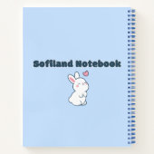 Schattigee schapen 🐑💙✨ notitieboek (Achterkant)