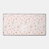 Schattigee Schapen Pinguïn Snoepjes Dromen Roze Mo Bureaumat (Voorkant)