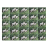 Schattigee schapenetende bladeren tafelkleed (Voorkant (Horizontaal))