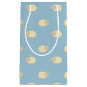 Schattigee schapenpatroongeschenkzak klein cadeauzakje (Voorkant)