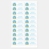 Schattigee schapenvrienden cartoon gepersonaliseer labels (Vel)