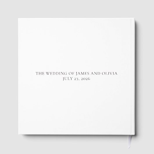 Schattigee Schattige bruiloft Hummingbird Guest Bo Gastenboek (Achterkant)