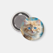 Schattigee Schattige Cat-37823 Magneet (Voorkant / Achterkant)