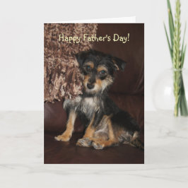 Schattigee, Schattige hond Vaderdag Kaart