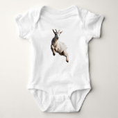 Schattigee Schattige Jumping Baby Goat Kind Romper (Voorkant)