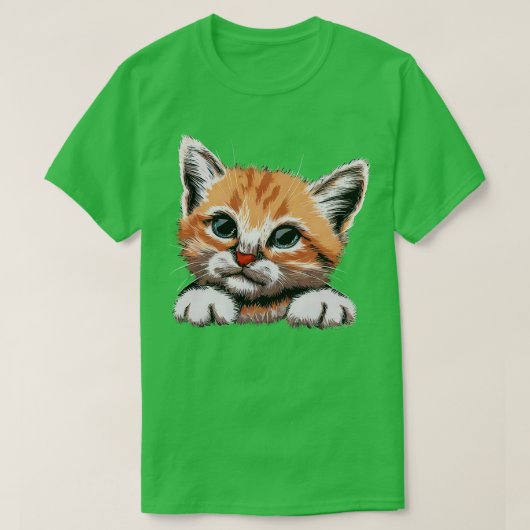 Schattigee Schattige kat 3 T-shirt (Design voorkant)