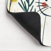 Schattigee Schattige kat in een tuin Muismat (Hoek)